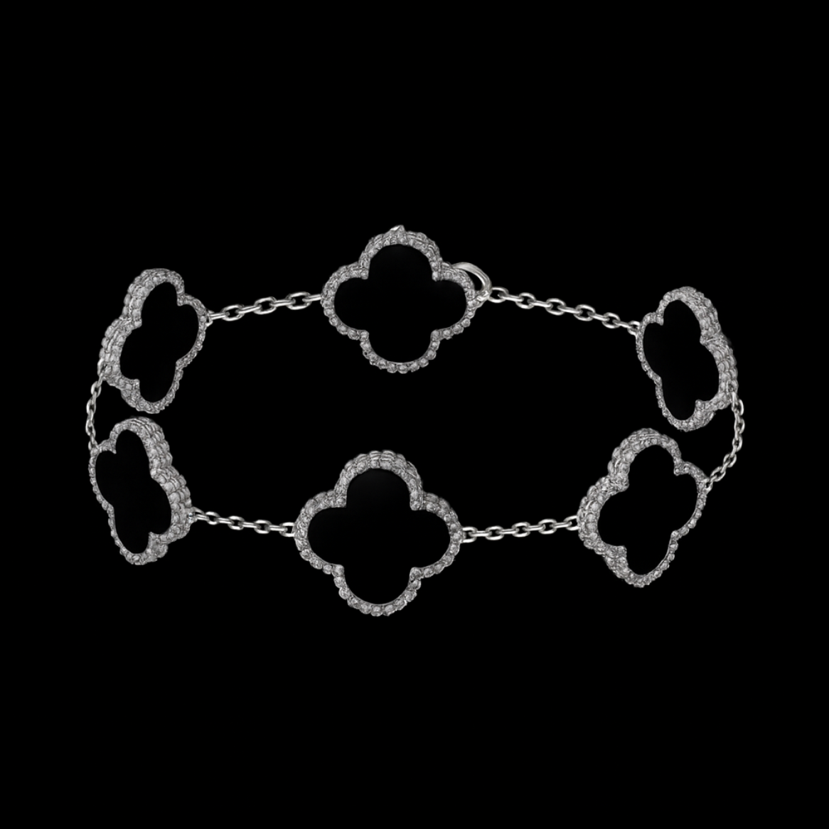 Armband mit Kleeblattmotiv