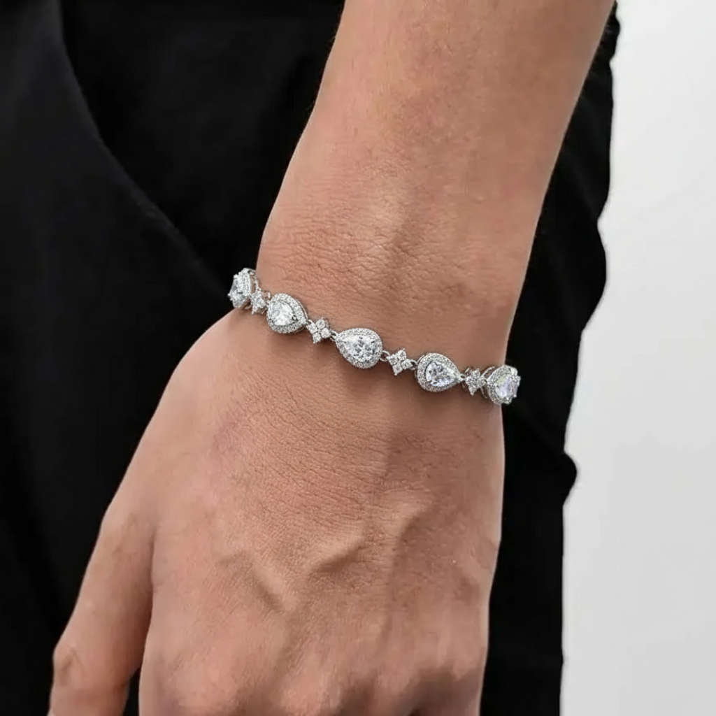 Stern-Tropfenarmband