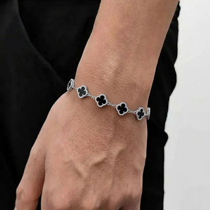 Armband mit Kleeblattmotiv